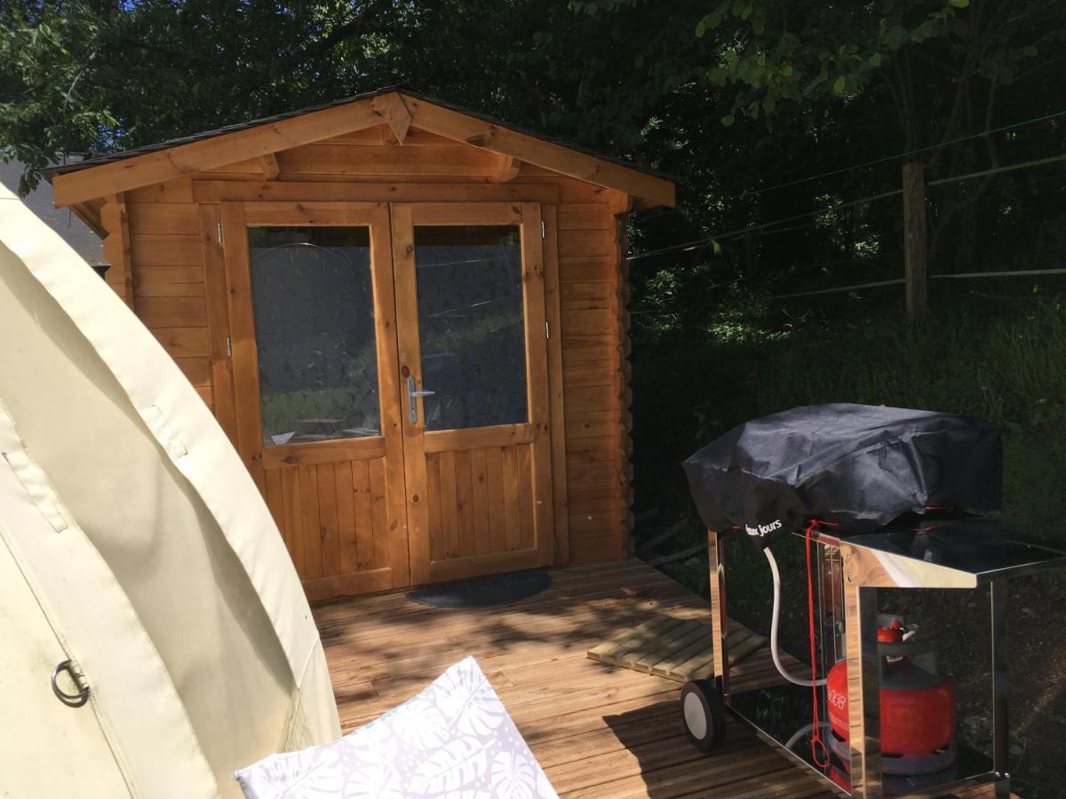 Yourte Et Son Bain Nordique Frechet-Aure Exterior photo